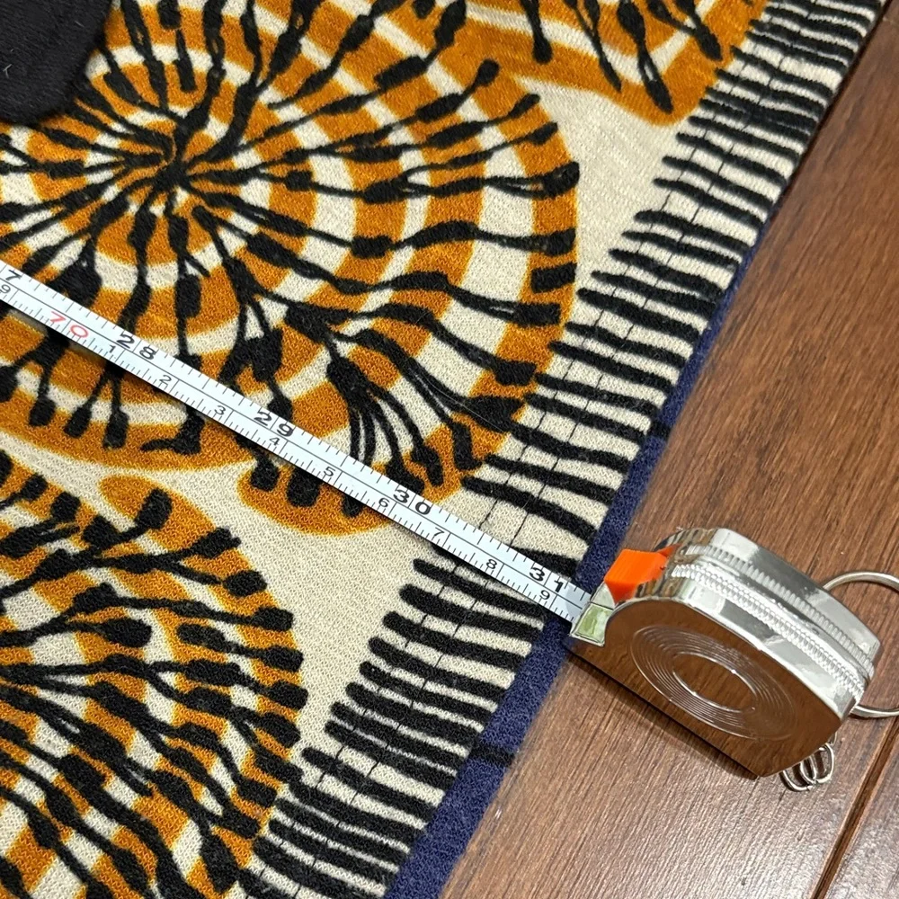 Orion London Belted Printed Dress Abstract Geometric Print | Size XS-S - Picture 10 of 10